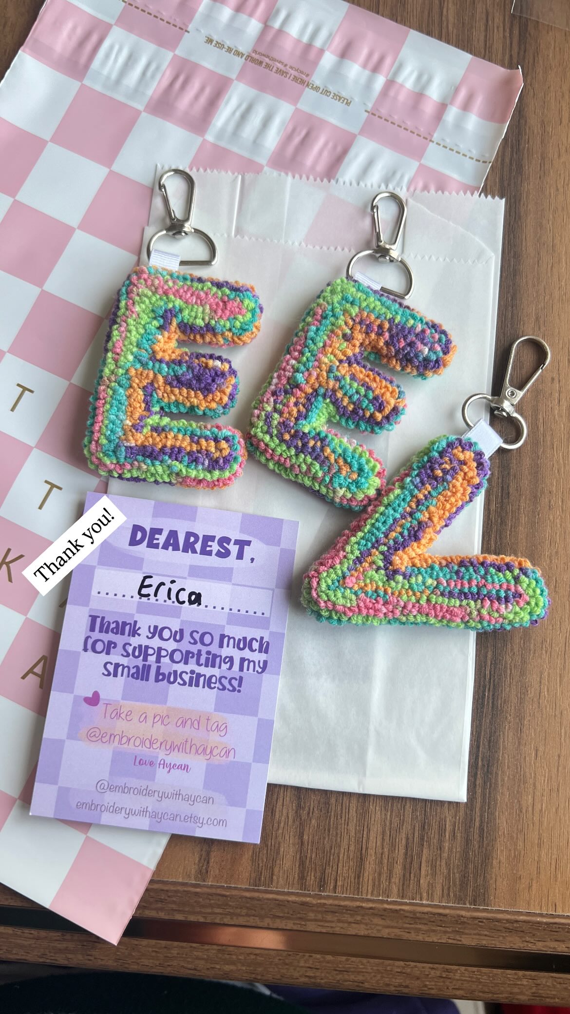 Instagram story — New batch — Embroidery with Aycan
