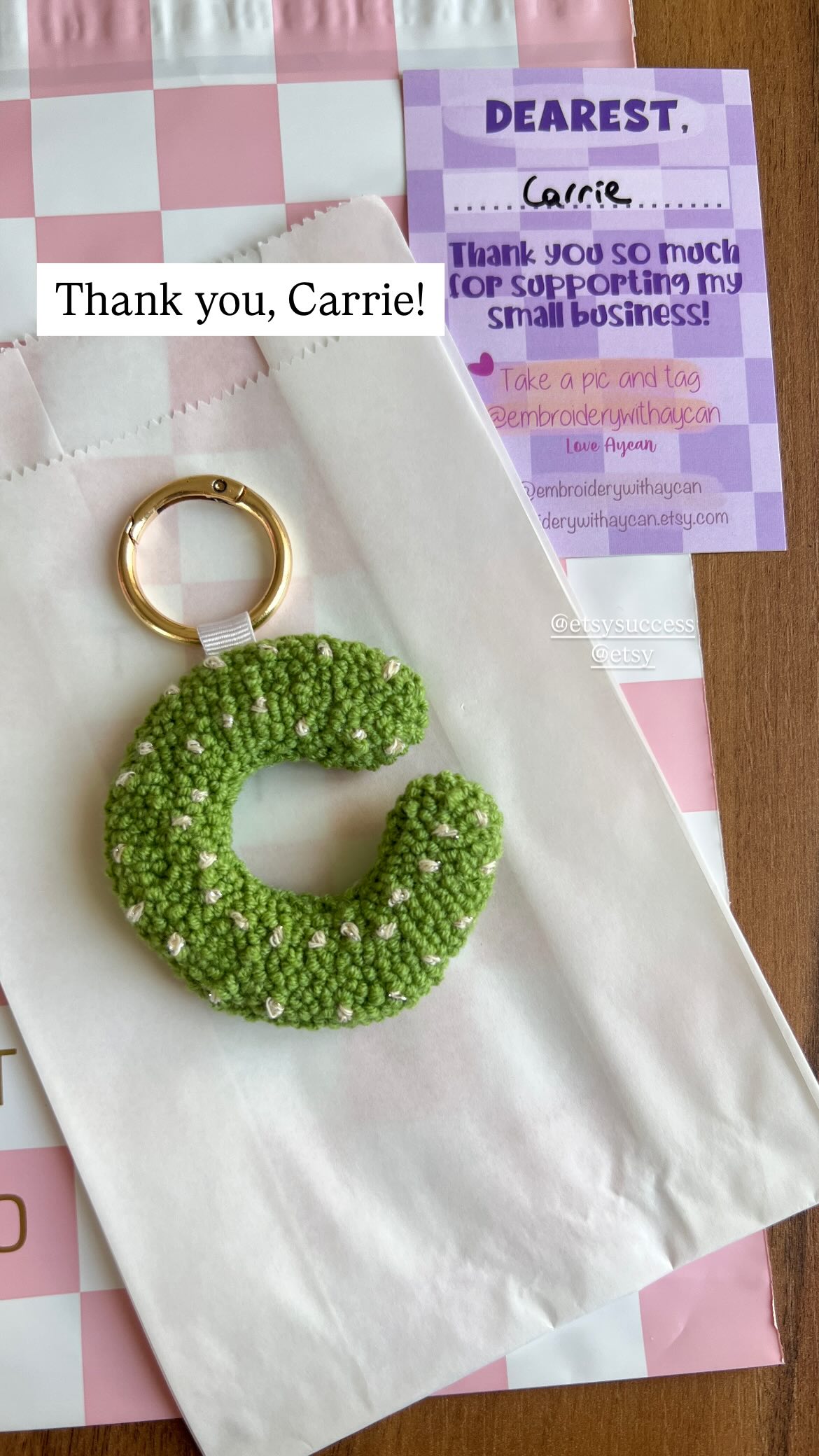 Instagram story — New batch — Embroidery with Aycan