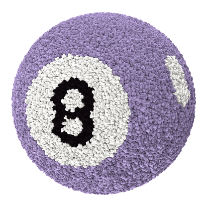 Magic 8 Ball Pillow - Lilac